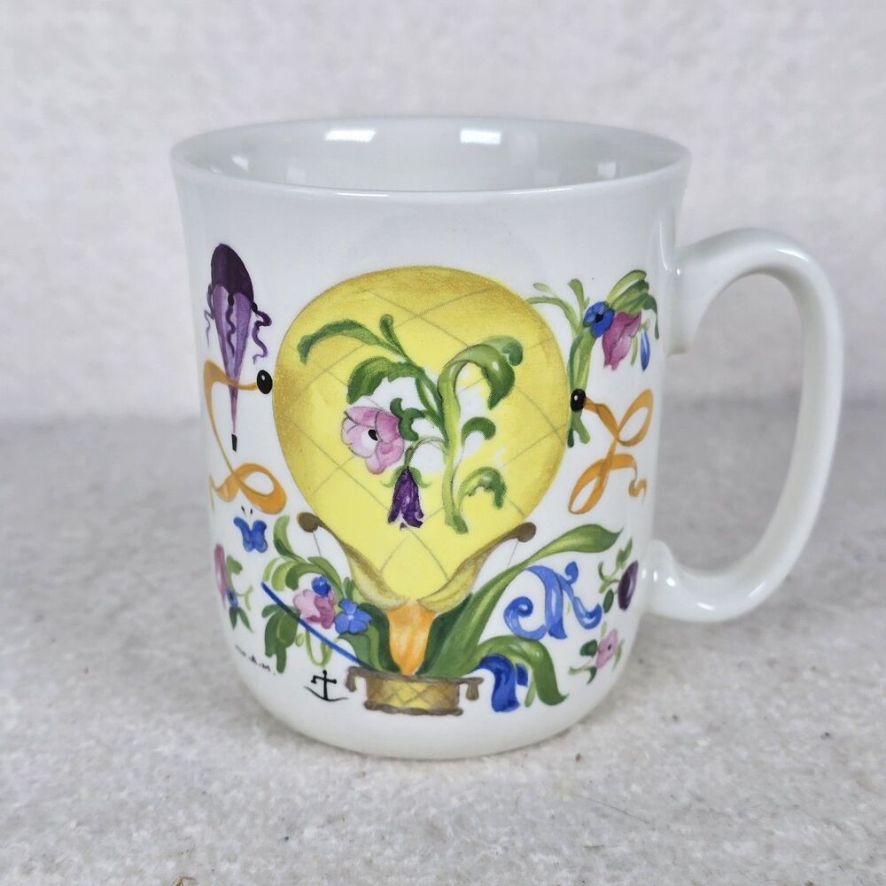 Villeroy & Boch Jean Mercier Le Ballon (1984-1988) Flower Mug Replacement Floral